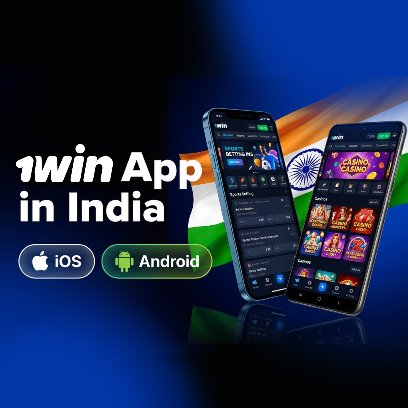 1win official app India fast download secure platform