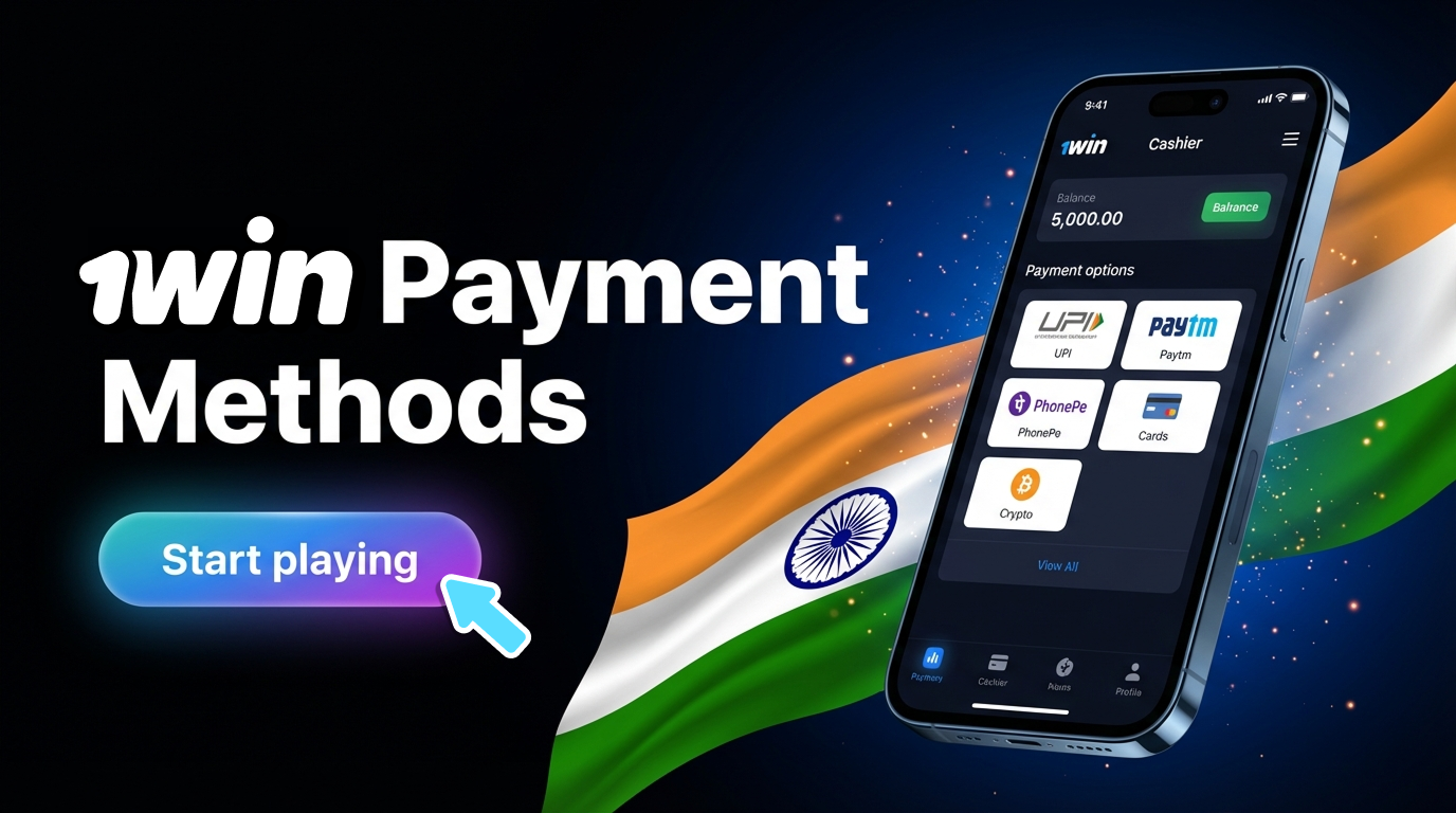 1win App India deposit and withdrawal methods fast payments