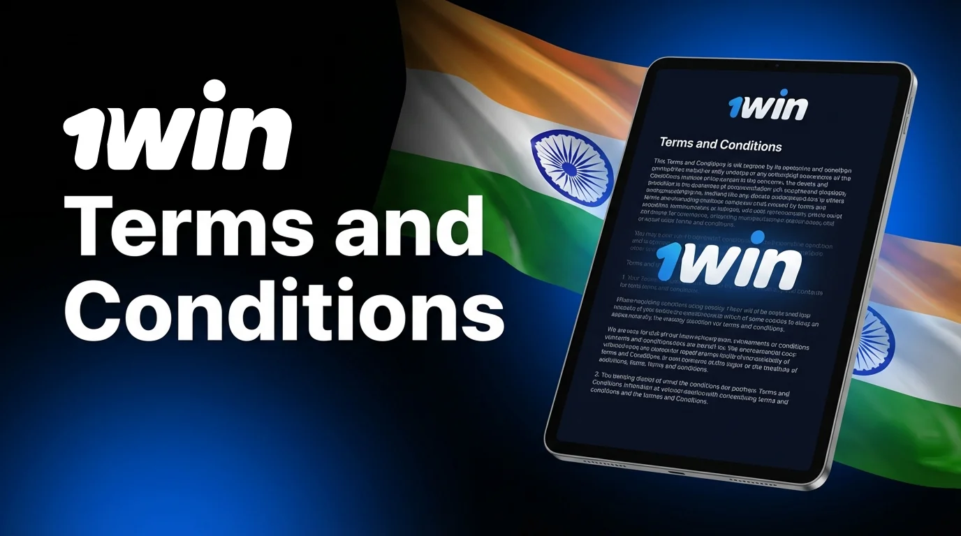 1win app terms and conditions India for betting users